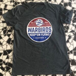 Warbirds tee from EAA, small
